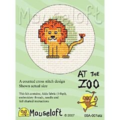 Mouseloft Stitchlet 'At the Zoo' - Lion