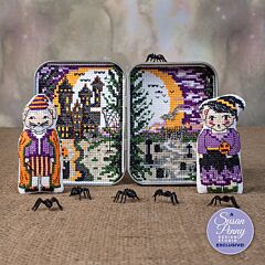 Millie & Merlin Halloween Tin - Susan Penny Design Studio