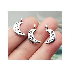 Moon charm x 3