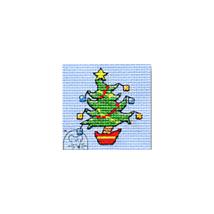 Christmas Tree Make Me For Christmas Stitch Kit  00M-202mmc