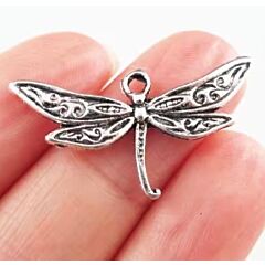 Pattern Dragonfly Charms (pk of 3)
