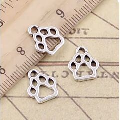 Paw Print Charms (pk of 3)