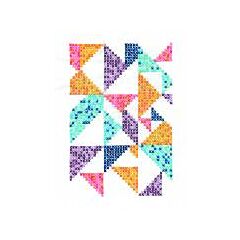 TB113 - Geometry Rules Pixel Nation Printed Embroidery Kit