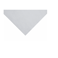 White Felt 70% Viscose 30% Wool half Metre