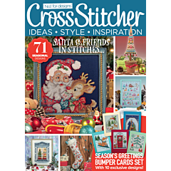 Cross Stitcher Magazine issue 389 November 2022 Old Office Copy 