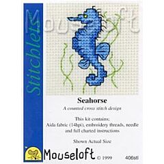 Mouseloft Seahorse Cross Stitch Kit - 004-406stl
