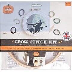 Moon Halloween Cross Stitch Kit