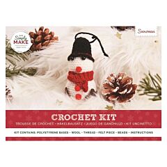 Crochet Snowman Kit