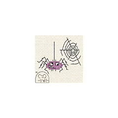 Mouseloft Funsize Cross Stitch Kit - Spider 00M-004mmh