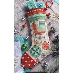 Cross Stitcher Project Pack - All I Want For Christmas Stocking XST338