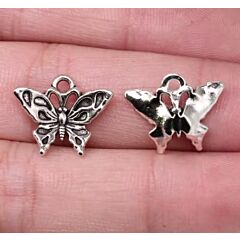 Butterfly Charms - Style A (pk of 3)