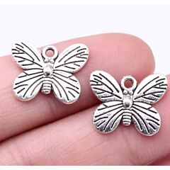 Butterfly Charms - Style C (pk of 3)