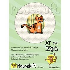 Mouseloft Stitchlet 'At the Zoo' - Tiger