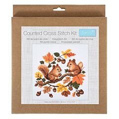 Trimits Squirrels Cross Stitch Kit