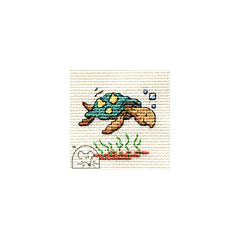Mouseloft Stitchlets - Turtle - 004-QO2stl