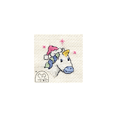 Unicorn, Make Me For Christmas Stitch Kit  00M-206mmc