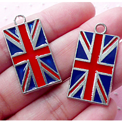 Union Jack charm - Pack of 1