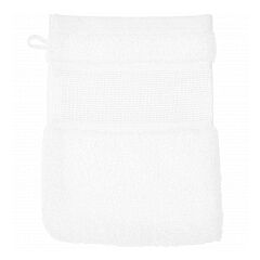 Rico Baby Towelling Wash Mitt - White