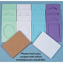 Wintery Aperture Card 16 Pack