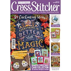 Cross Stitcher Magazine Issue 375 - October 2021 Old Office Copy 