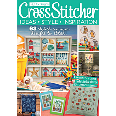 Cross Stitcher Magazine issue 386 August 2022 Old Office Copy 