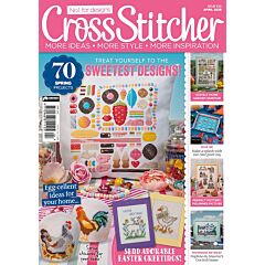 Cross Stitcher Magazine issue 420 April 2025 Old Office Copy 