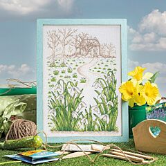 CrossStitcher Project Pack - Issue 431 - Snowdrops Garden