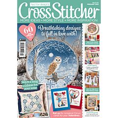 Cross Stitcher Magazine issue 405 February 2024 Old Office Copy 