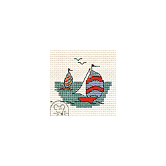 Mouseloft Yacht Race Cross Stitch Kit - 00B-008bts