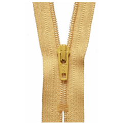 YKK Nylon 10cm Zip - Buttercup 844