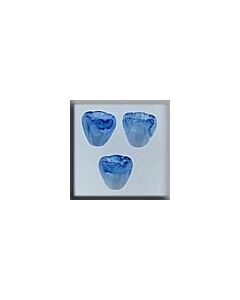 Mill Hill Glass Treasures 12032 - Small Bell Flower L Blue