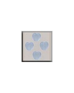 Mill Hill Glass Treasures 12083 - Small Heart Sapphire