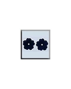 Mill Hill Glass Treasures 12117 - Petite Flower Blue