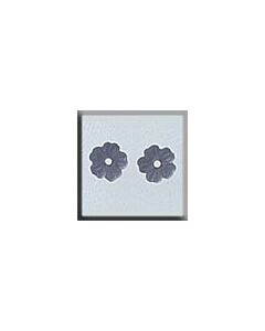 Mill Hill Glass Treasures 12149 - Very Petite Flower Matte Sapphire