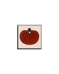 Mill Hill Glass Treasures 12205 - Pumpkin Matte Orange Large