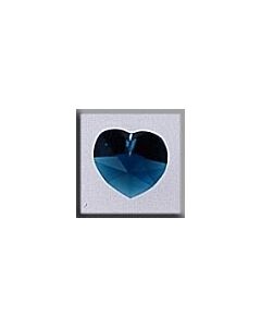 Mill Hill Crystal Treasures 13039 - Small Heart Emerald