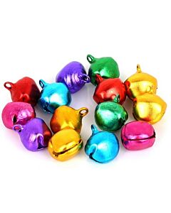14mm Jingle Bells - mixed colours 5 pack
