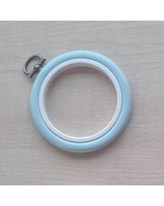 2.5in Round Coloured Flexi Hoop - Light Blue