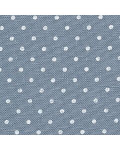 32 Count Belfast Blue & White Dot