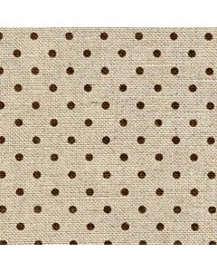 32 Count Belfast Natural & Brown Dot