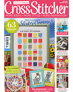 Cross Stitcher Magazine issue 360 August 2020 Old office Copy 