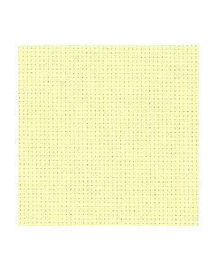 18 Count Aida Baby Yellow 100 x 55cm (39 x 21.5in) - Fat Half Metre
