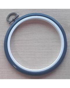 4in Round Coloured Flexi Hoop - Dark Blue