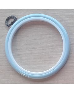 4in Round Coloured Flexi Hoop - Light Blue