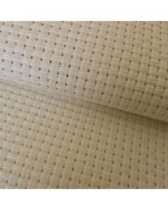 6 Count Aida Binca Cream - Off Cut - 48 x 25cm