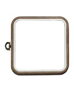 6 Inch Square Woodgrain Effect Flexi-Hoop