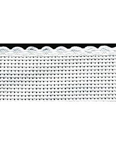 1.5in / 3cm Antique White Aida Band - 1m