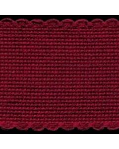 2in / 5cm Burgundy Aida Band - 1m