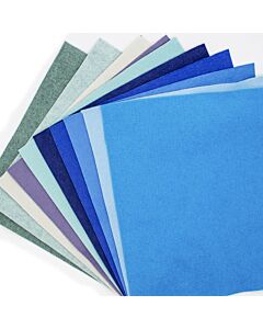 Felt Jelly Roll - Ocean colours 8