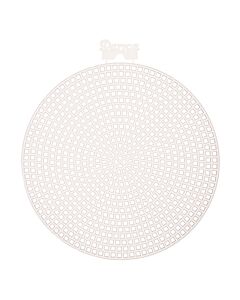 33004 - Plastic Canvas 4.5in Round - 2 Pack 